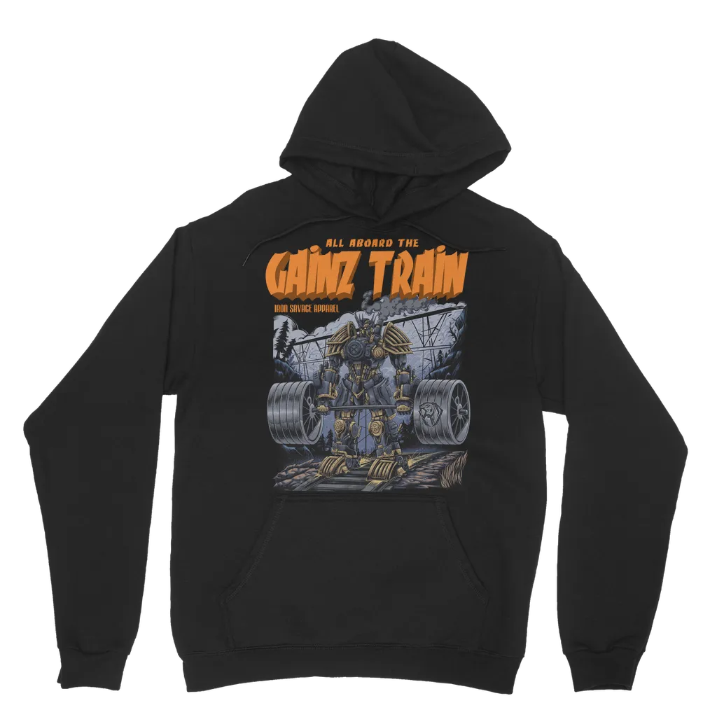 All Aboard the Gainz Train Hoodie (UK)