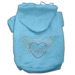 Angel Heart Rhinestone Hoodies Baby Blue Xs (8)