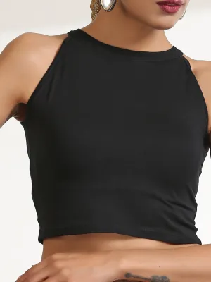 Blouse - Stretchy Crop Top