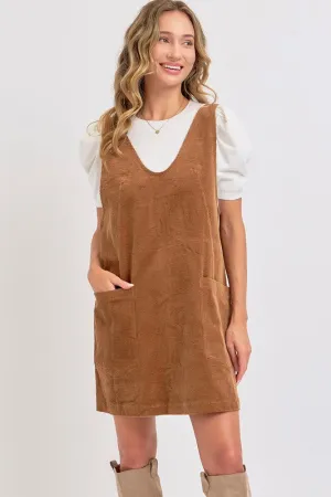 Darla Cordoroy Jumper in Camel