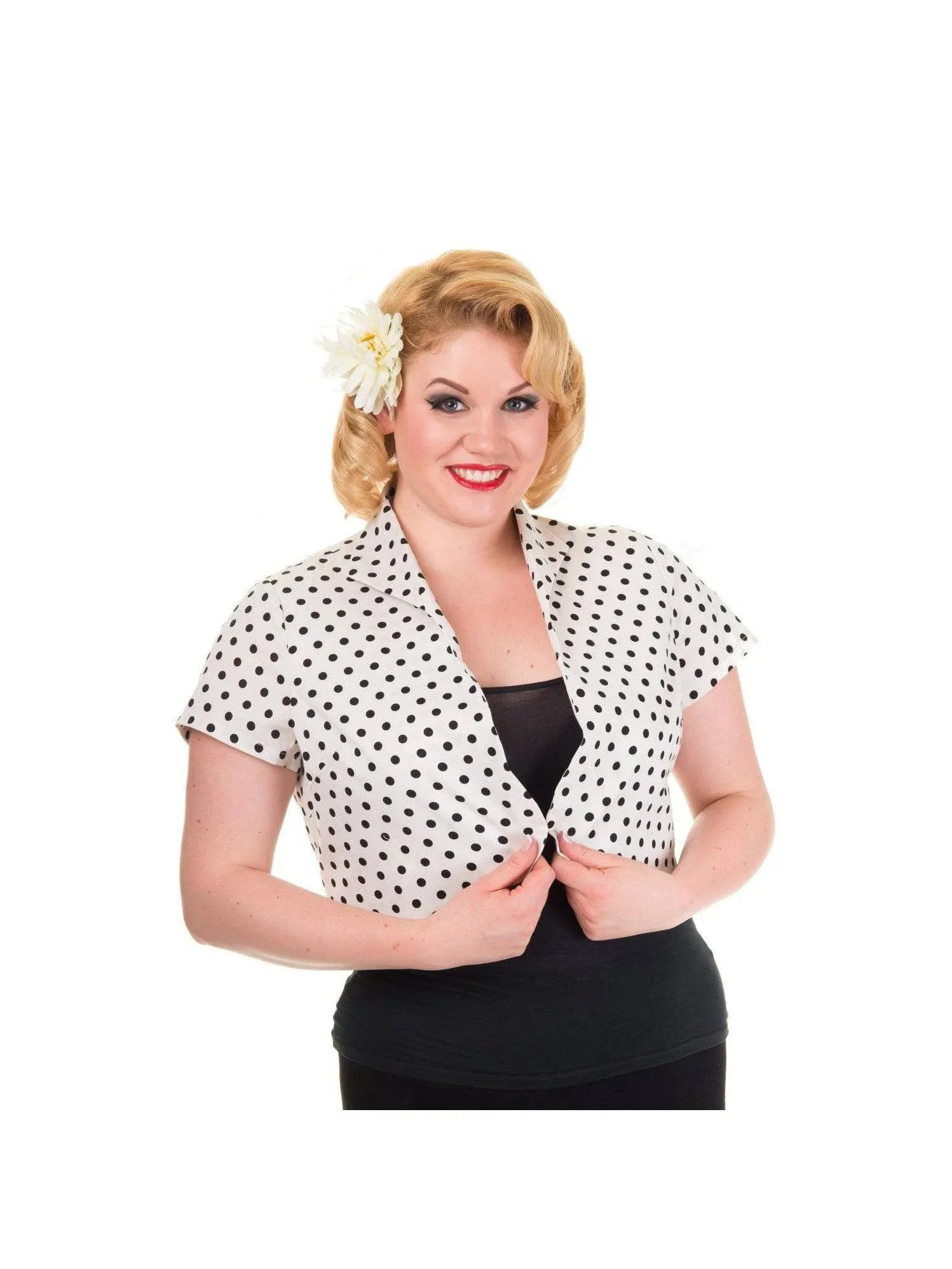 HIGHER LOVE POLKA DOT BOLERO