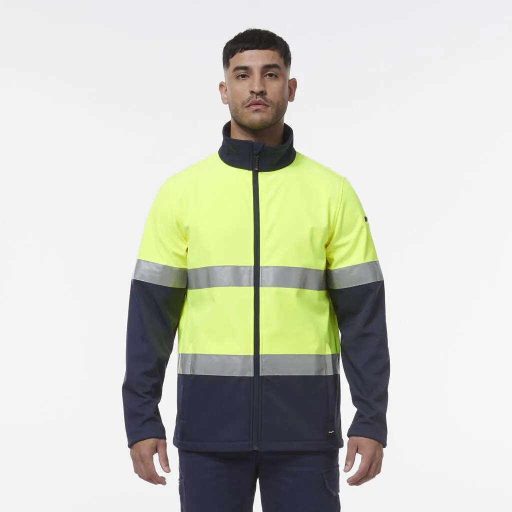 King Gee Reflective Spliced Softshell Jacket (K55034)