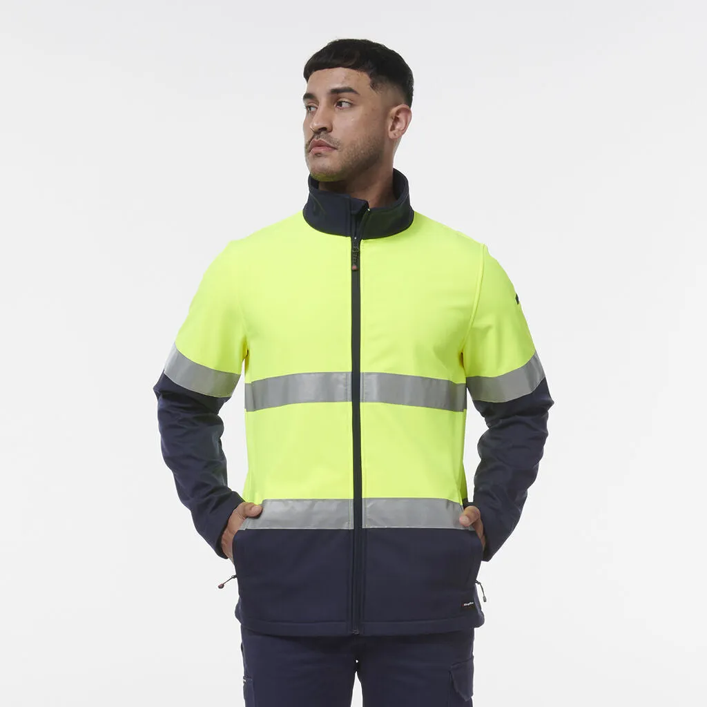 King Gee Reflective Spliced Softshell Jacket (K55034)