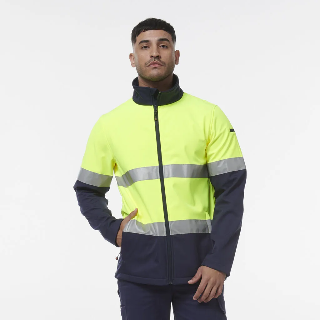 King Gee Reflective Spliced Softshell Jacket (K55034)