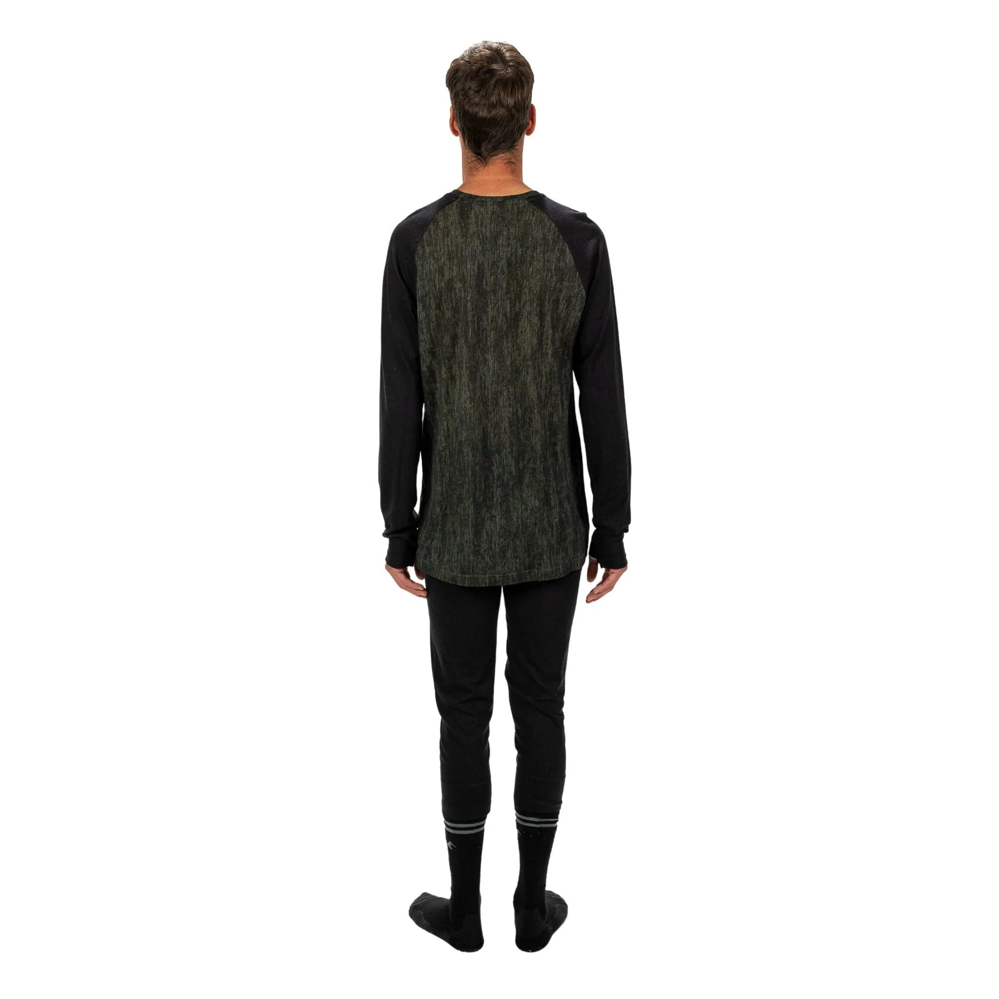 Men's Aspect Midweight Merino Wool Base Layer Long Sleeve Shirt