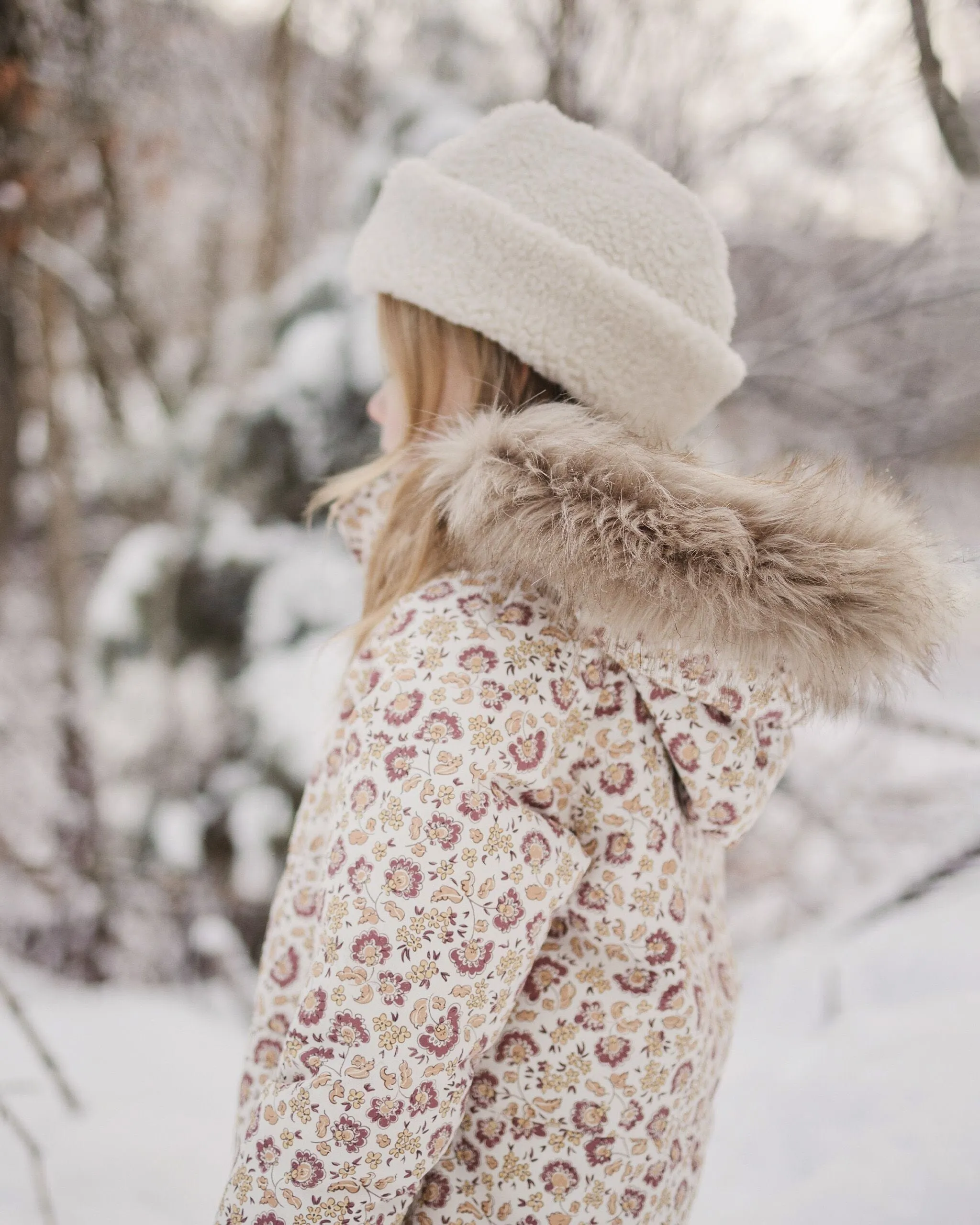 Shearling Beanie | Natural