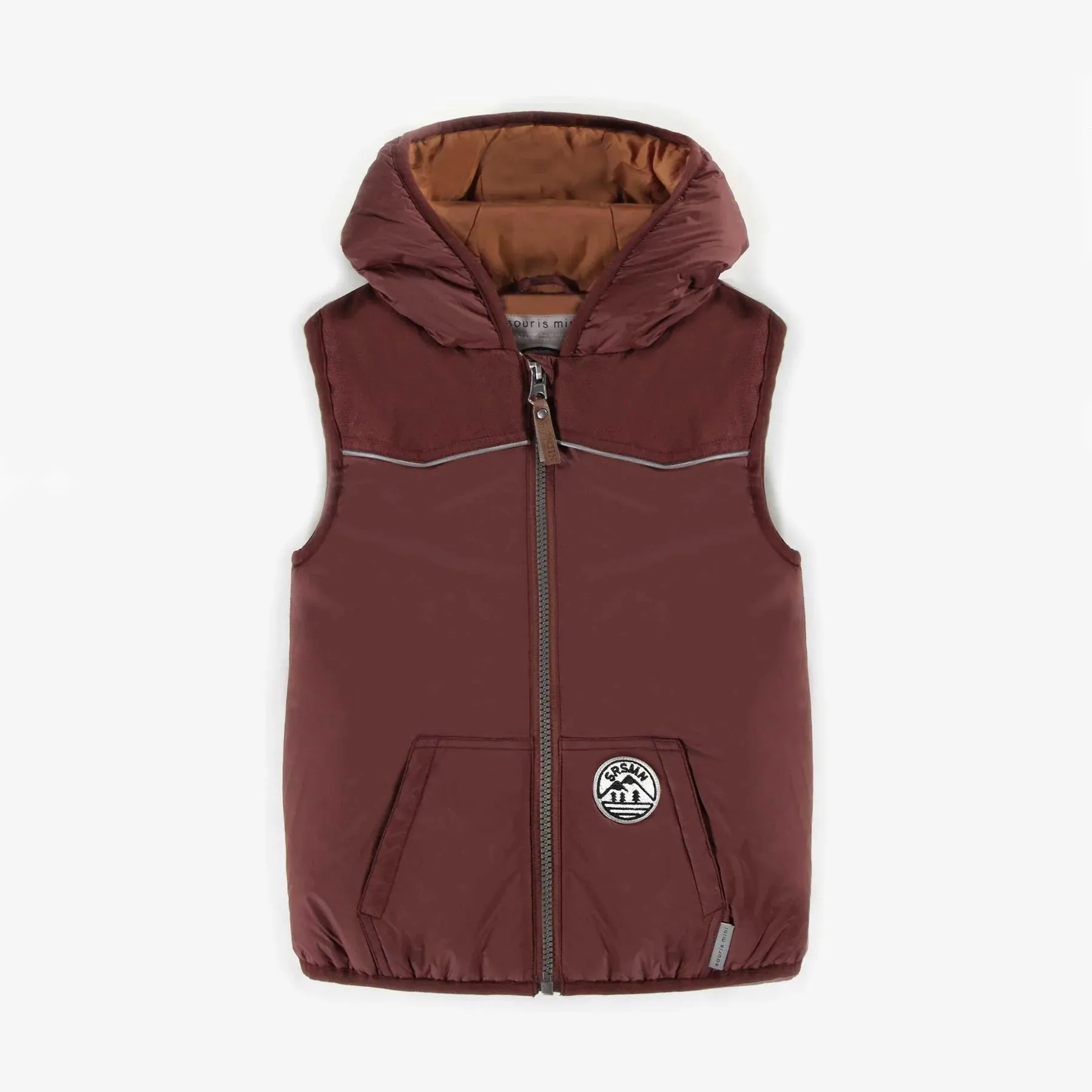 The Rory Puffer Vest - Rust - KIDS